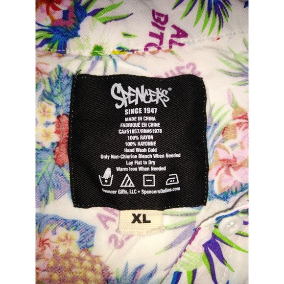 Spencer's Tank size XL - Aloha Print - Picture 2 of 4